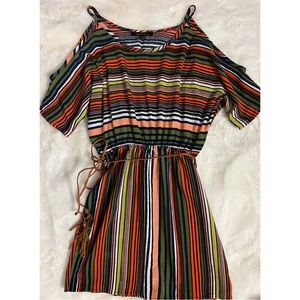 BOUTIQUE DRESS COLD SHOULDER DRESS, WOMEN, SMALL